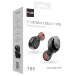 Auriculares Inalámbricos con Estuche de Carga TOZO T6S Negro