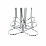 Organizador de Cápsulas de Café DKD Home Decor Plateado Metal Plástico 13 x 13 x 37 cm