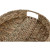 Juego de Bandejas Home ESPRIT Natural Tropical 40 x 40 x 9 cm (2 Unidades)