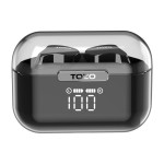 Auriculares Inalámbricos con Estuche de Carga TOZO T18 CRYSTAL BUDS Negro