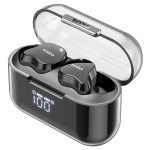Auriculares Inalámbricos con Estuche de Carga TOZO T18 CRYSTAL BUDS Negro
