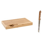 Tabla de cortar Home ESPRIT Natural 38 x 24,5 x 3,8 cm