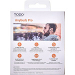 Auriculares Inalámbricos con Estuche de Carga TOZO Anybuds Pro Negro