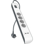 Regleta Enchufes 4 Tomas con interruptor Belkin BSV401VF2M-V2 (2 m)