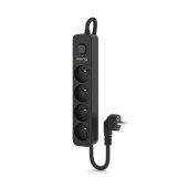 Regleta Enchufes 4 Tomas con interruptor Kerg M02514 (3 m)