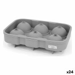 Molde para Cubitos de Hielo Quttin Silicona 18 x 12,5 x 4,75 cm (24 Unidades)