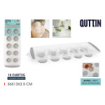 Molde para Cubitos de Hielo Quttin 36 x 13 x 3,5 cm (18 Unidades)