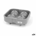 Molde para Cubitos de Hielo Quttin Silicona 12,5 x 12,5 x 4,75 (24 Unidades)