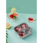 Molde para Cubitos de Hielo Quttin Silicona 12,5 x 12,5 x 4,75 (24 Unidades)