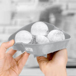 Molde para Cubitos de Hielo Quttin Silicona 12,5 x 12,5 x 4,75 (24 Unidades)