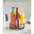 Organizador Multiusos My Bar 15 x 15 x 22 cm Negro (12 Unidades)