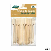 Pincho para aperitivo Algon Bambú 50 Piezas (24 Unidades)