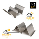 Soporte para tacos My Bar 14 x 10 x 5 cm (24 Unidades)