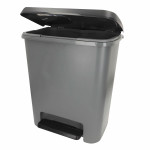 Cubo de basura Curver Gris oscuro Plástico 25 L (5 Unidades)