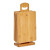 Juego de tablas de cortar Vintage Coconut JWKW-4411 Marrón Tabla de cortar Con soporte