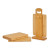 Juego de tablas de cortar Vintage Coconut JWKW-4411 Marrón Tabla de cortar Con soporte