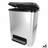 Cubo de basura Curver Gris Plástico 25 L (5 Unidades)