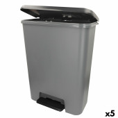 Cubo de basura Curver Gris oscuro Plástico 50 L (5 Unidades)