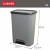 Cubo de basura Curver Gris oscuro Plástico 50 L (5 Unidades)