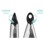 Pinzas de Cocina Quttin 26 x 4 cm (12 Unidades)