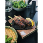 Pincho para aperitivo Algon Bambú 50 Piezas (24 Unidades)