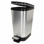 Cubo de basura Curver Gris Plástico 45 L (3 Unidades)
