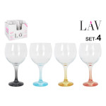 Copa de cóctel LAV 645 ml 9,4 x 20 cm 4 Piezas (6 Unidades)