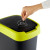 Cubo de basura Rotho Twist Lime Plástico 10 L
