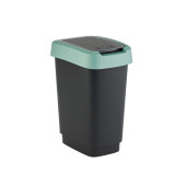 Cubo de basura Rotho Twist Green Verde Plástico 50 L