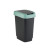 Cubo de basura Rotho Twist Green Verde Plástico 50 L