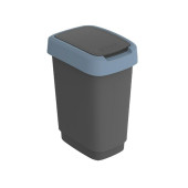 Cubo de basura Rotho Twist Blue Azul Plástico 50 L