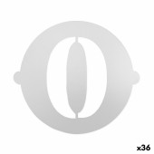 Plantilla para tartas Algon 25 cm Número 0 (36 Unidades)