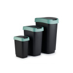 Cubo de basura Rotho Twist Green Verde Plástico 25 L