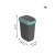 Cubo de basura Rotho Twist Green Verde Plástico 10 L