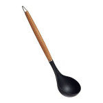 Cucharón Kinvara Madera de haya 8 x 3 x 32,5 cm Marrón Negro