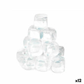Cubitos refrigerantes reutilizables Leknes TK22008 Transparente Polietileno Agua destilada 6,5 x 16 x 6,5 cm 18 Piezas (12 Unida