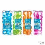 Cubitos refrigerantes reutilizables Leknes TK22008 Azul Verde Naranja Rosa Polietileno Agua destilada 6,5 x 16 x 6,5 cm 18 Pieza