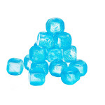 Cubitos refrigerantes reutilizables Leknes TK22008 Azul Verde Naranja Rosa Polietileno Agua destilada 6,5 x 16 x 6,5 cm 18 Pieza