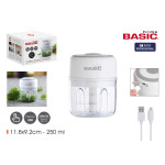 Cortador de Verduras Basic Home 250 ml 11,8 x 9,2 cm (8 Unidades)