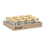 Tarro Vivalto CWDH04-12PK Oro Transparente 300 ml (12 Unidades)