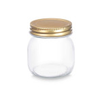 Tarro Vivalto CWDH04-12PK Oro Transparente 300 ml (12 Unidades)