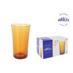 Set de Vasos Duralex Lys Ambar 280 ml 6 Piezas (12 Unidades)