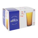 Set de Vasos Duralex Lys Ambar 280 ml 6 Piezas (12 Unidades)