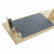 Jamonero de Madera DKD Home Decor Acero Inoxidable Pizarra Hierro Pino (36 x 3 x 1 cm) (44 x 20 x 31 cm) (2 pcs)