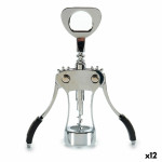 Sacacorchos Kinvara 25828 Metal Silicona 4 x 19 x 5,7 cm (12 Unidades)