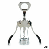 Sacacorchos Kinvara 25828 Metal Silicona 4 x 19 x 5,7 cm (12 Unidades)