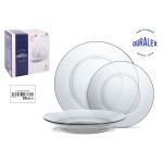 Vajilla Duralex Lys Transparente 18 Piezas (2 Unidades)
