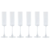 Copa de champán Home ESPRIT Transparente Cristal 160 ml (6 Unidades)