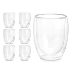 Vaso de agua Vivalto Transparente Vidrio de Borosilicato 326 ml (6 Unidades)