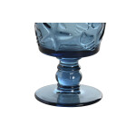 Set de Copas Home ESPRIT Azul Cristal 345 ml (6 Unidades)